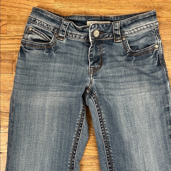 Stetson Women's Flare Jeans in Classic Blue - Picture 3 of 8